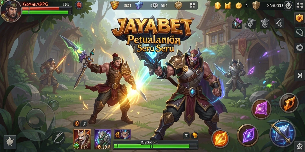 Tampilan gameplay ARPG yang memukau dari JAYABET.