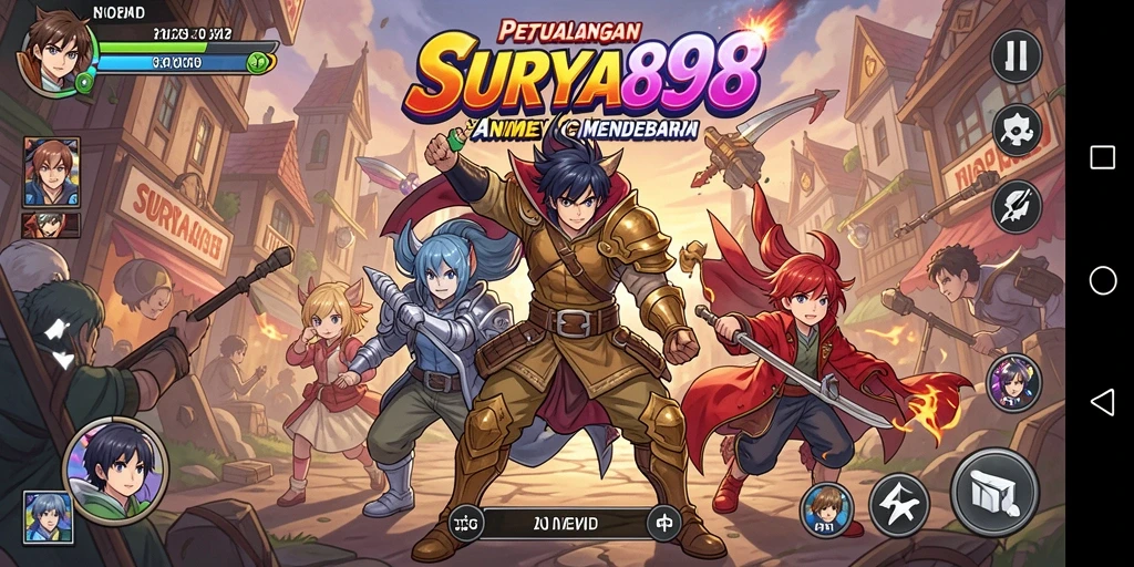 Tampilan gameplay menarik dari SURYA898 yang penuh aksi.